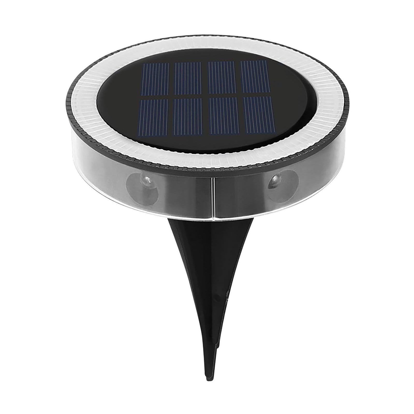 TopLLC Solar Ground Lights Outdoor With Led Lamp Beads Disk Lights Garden Lights Solar Powered In-Ground Outdoor Landscapes Lighting Solar Light