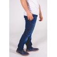 thumbnail image 3 of Jeans à Fermeture Éclair pour Hommes, Coupe Ajustée, Droit, Mode, Extensibles, Style Biker, Skinny Détruit, 3 of 8