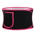 thumbnail image 2 of Sweat Waist Trainer Belt for Fitness Running Adjustable Support Wrap Portable Design Compact for Gym Travel Belly Control Workout Gear, 2 of 6