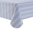 thumbnail image 1 of Mainstays PEVA Tablecloth 60" x 84", Saville Blue Stripe, 1 of 4