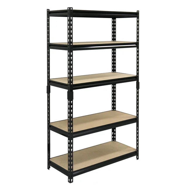 Juggernaut Storage Étagère Utilitaire en Acier à 5 Tablettes 30 Pouces x 60 Pouces, Noir