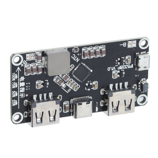 LHCER Carte de Charge Rapide, Module de Charge Rapide à Piles Boost Ensemble Up Carte Principale 3.7V à 5V 9V 12V IP5328P, Module de Charge Rapide