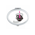 thumbnail image 1 of b finger emotion mirror portable fold hand makeup double side glasses, 1 of 3