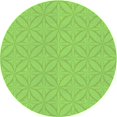 thumbnail image 1 of Ahgly Company Tapis d'Intérieur Ronds Transitionnels Vert Pois Lavables à la Machine, 5 Pieds Rond, 1 of 7