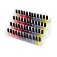 thumbnail image 2 of Fridja Nail Polish Holder Clear Makeup Display Stand Rack Holder Organizer 4 Layer, 2 of 4