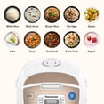 thumbnail image 2 of Panasonic multi-function 6-cup rice cooker, micro controlled, SRZC123N, in champagne Colour, 2 of 5