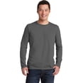 thumbnail image 1 of Gildan Men's 100 Percent Cotton Long Sleeve T-Shirt - 64400, 1 of 1