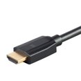 thumbnail image 3 of Monoprice DynamicView Ultra 8K Premium High Speed HDMI Cable 48Gbps 8K Dynamic HDR eARC 6ft Black 3-Pack (139481), 3 of 4