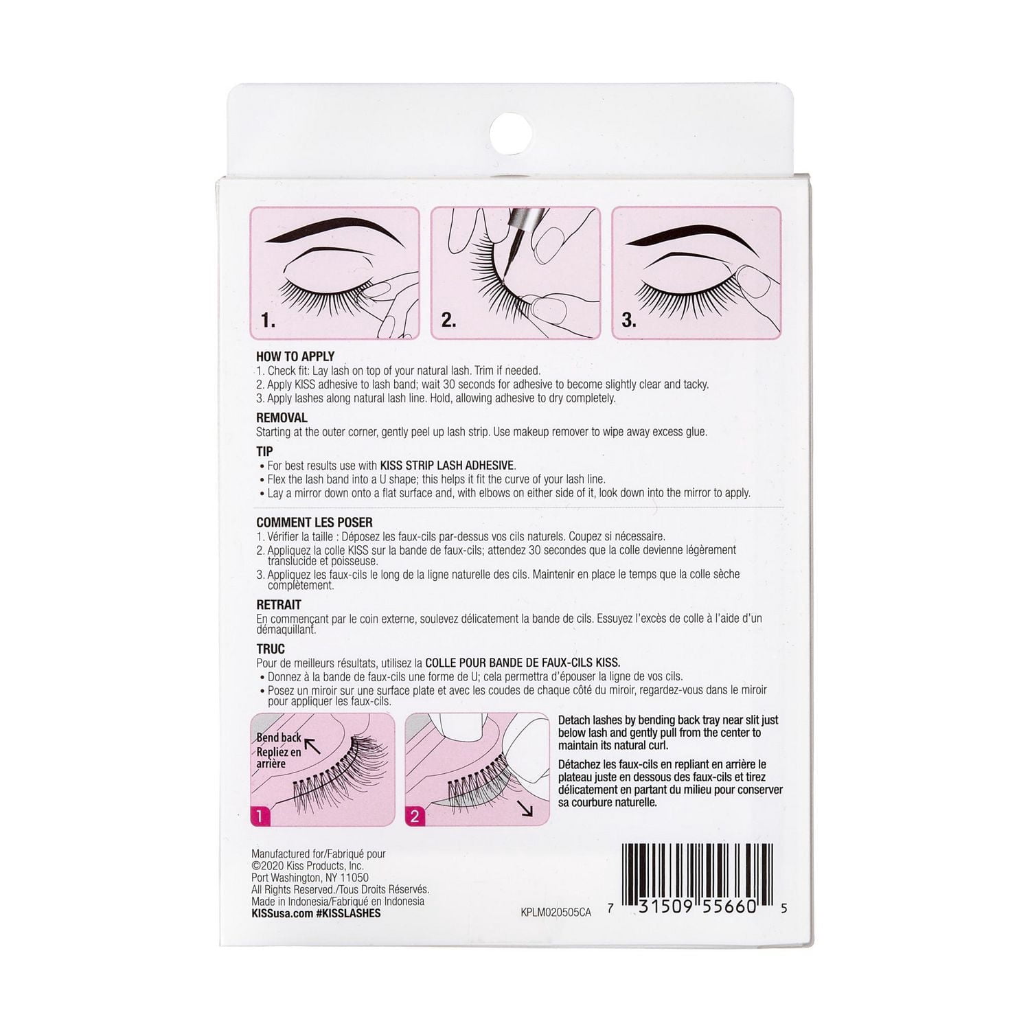 KISS : Faux cils Ever Ez - Multi-emballage - 11