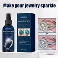 thumbnail image 2 of JJBNSH Diamond Cleaner for Rings， Gentle Jewelry Cleaner Solution Gold Earrings Diamond Rings Fine Jewelry Cleaner 50ml Clearance, 2 of 7