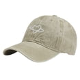 thumbnail image 1 of Unisex Denim Baseball Caps, Breathable Sun Protection Visor Hats with Fashionable Style for Outdoor Activities, Beach Days and All Seasons Wear, 1 of 3