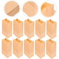 thumbnail image 3 of Hongkaii 20 Pcs Sacs en Papier Kraft Lavables Sacs de Rangement Réutilisables pour Aliments Collations Épicerie et Production Sacs en Papier Résistants à l'Huile et à l'Eau pour Organisation AZ725-1998, 3 of 9