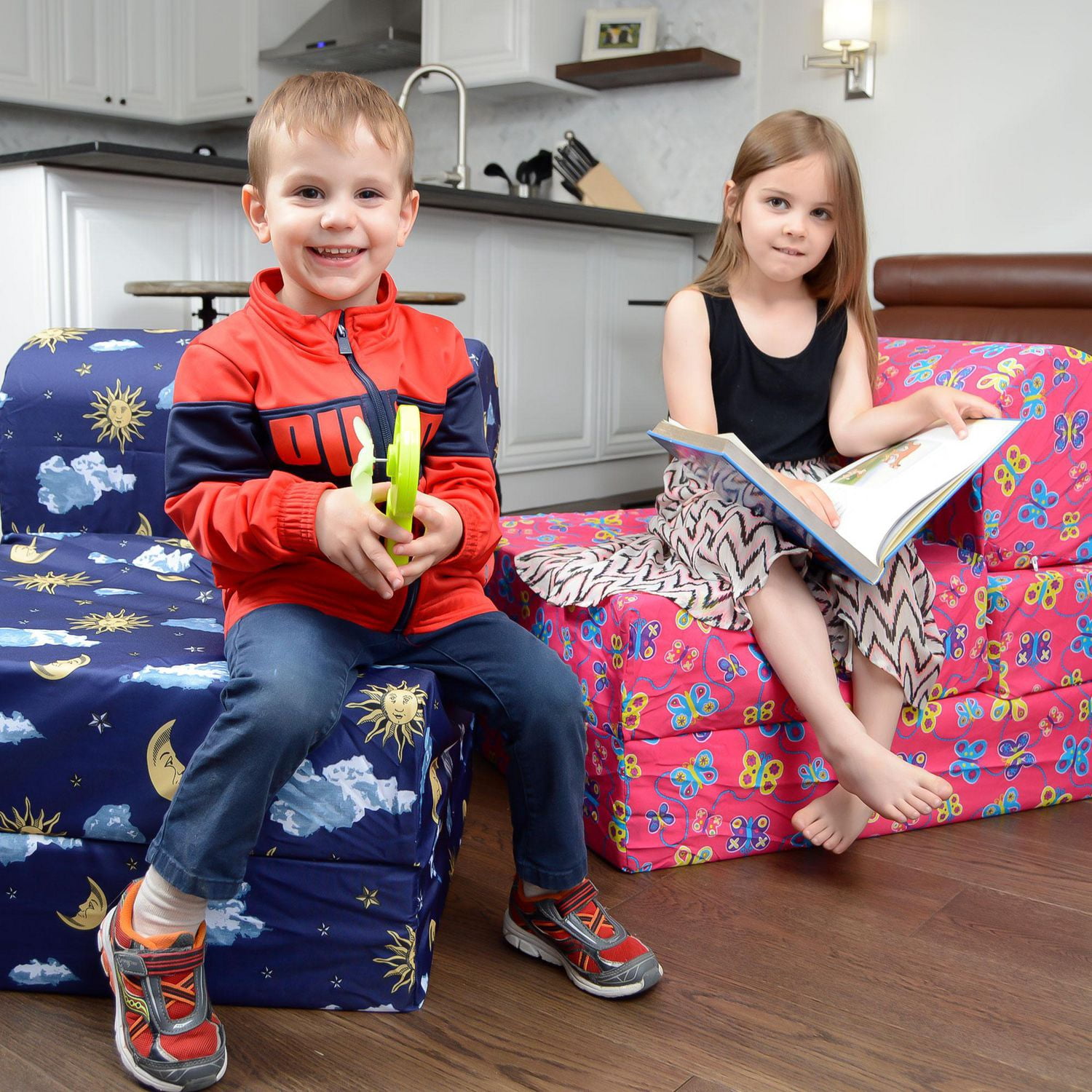 ComfyKids® 2-in-1 Flip Chair