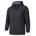 thumbnail image 1 of EGNMCR Jackets for Men Men's Four Seasons Jacket Outdoor Mountaineering Solid Color Jacket, 1 of 2