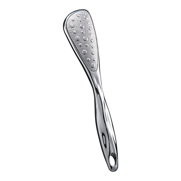 Tachiuwa Foot File Callus Remover Dual Sided Foot File Portable Hard Remover, for Wet and Argent