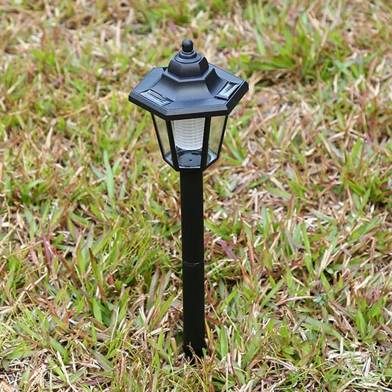 Dvkptbk Solar Garden Lights, Warm White Solar Lights Outdoor, Bright LED Outdoor Lights for Yard, , , Patio, and Walkway