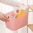 thumbnail image 4 of ZZkhGO 4 PCS Plastic Storage Box Set, Stackable Organizer Bins, Handled Containers for Books Clothes Snacks Toys, 4 of 6