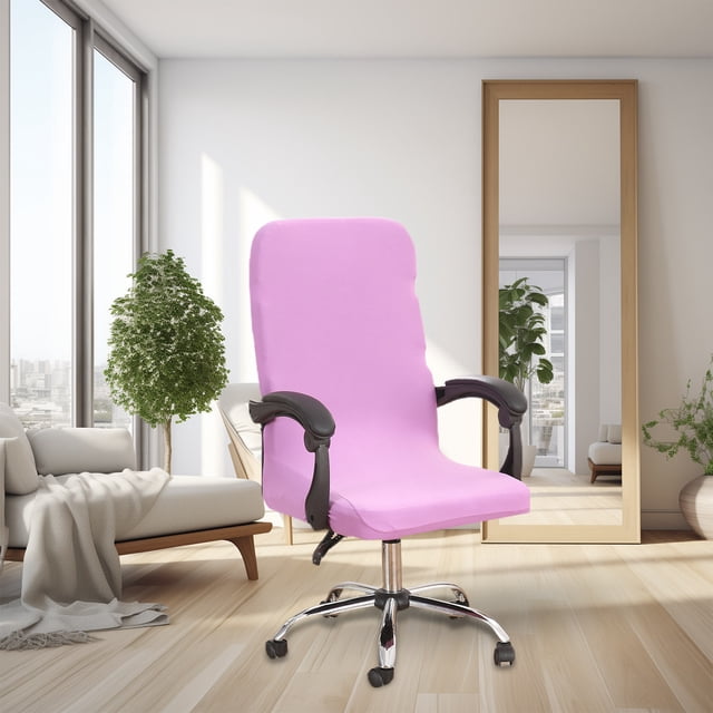 Solid Color Brushed High Elastic Chair Cover Soft And Comfortable Chair Seat Cover -proof And- Chair Slipcover Suitable For Dining Chair