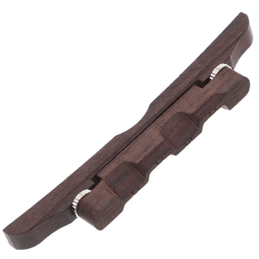 SHISUYAN Bridge with Saddle for Archtop Jazz Guitar Instrument Accessory Guitar Bridge