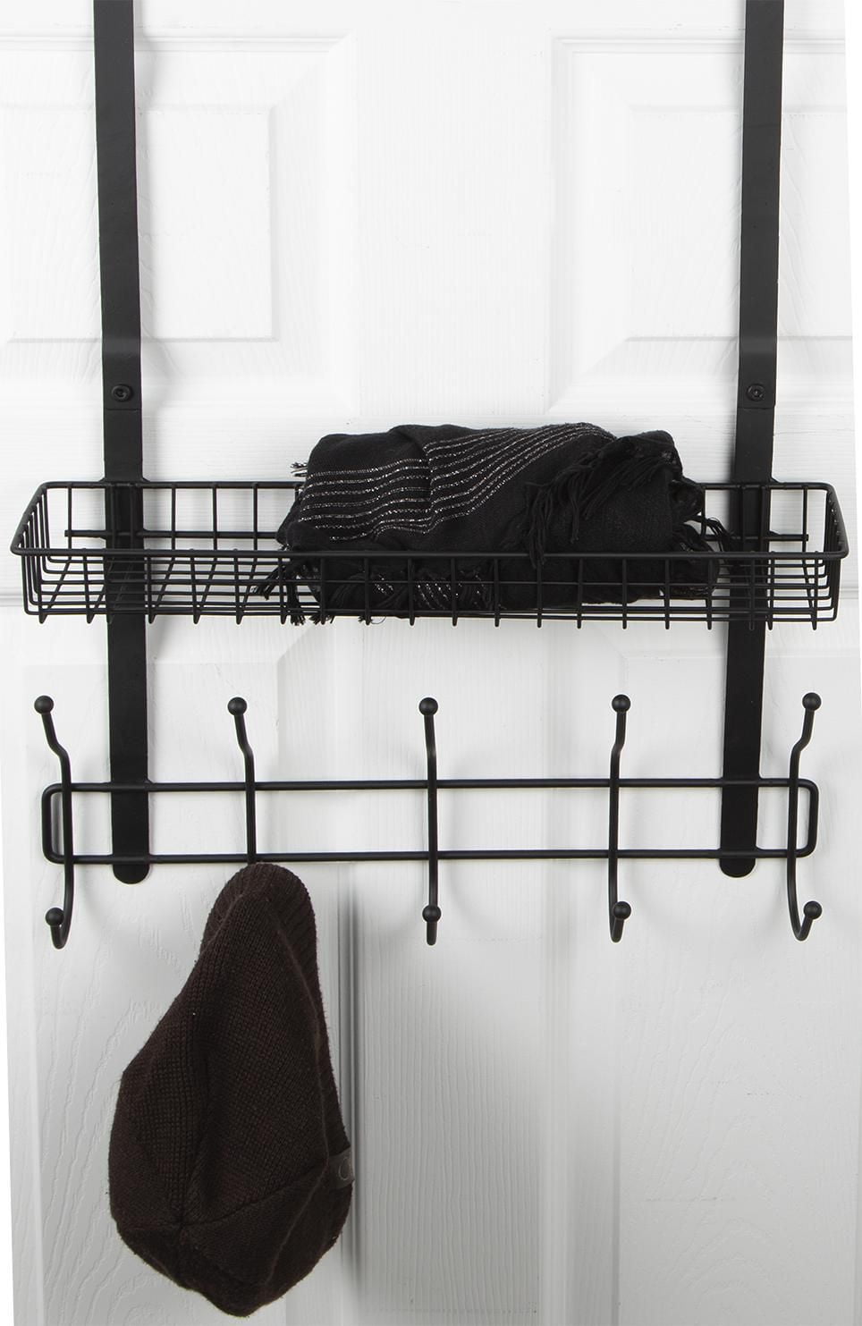 era Rivista organisateur pour dessus de porte noir