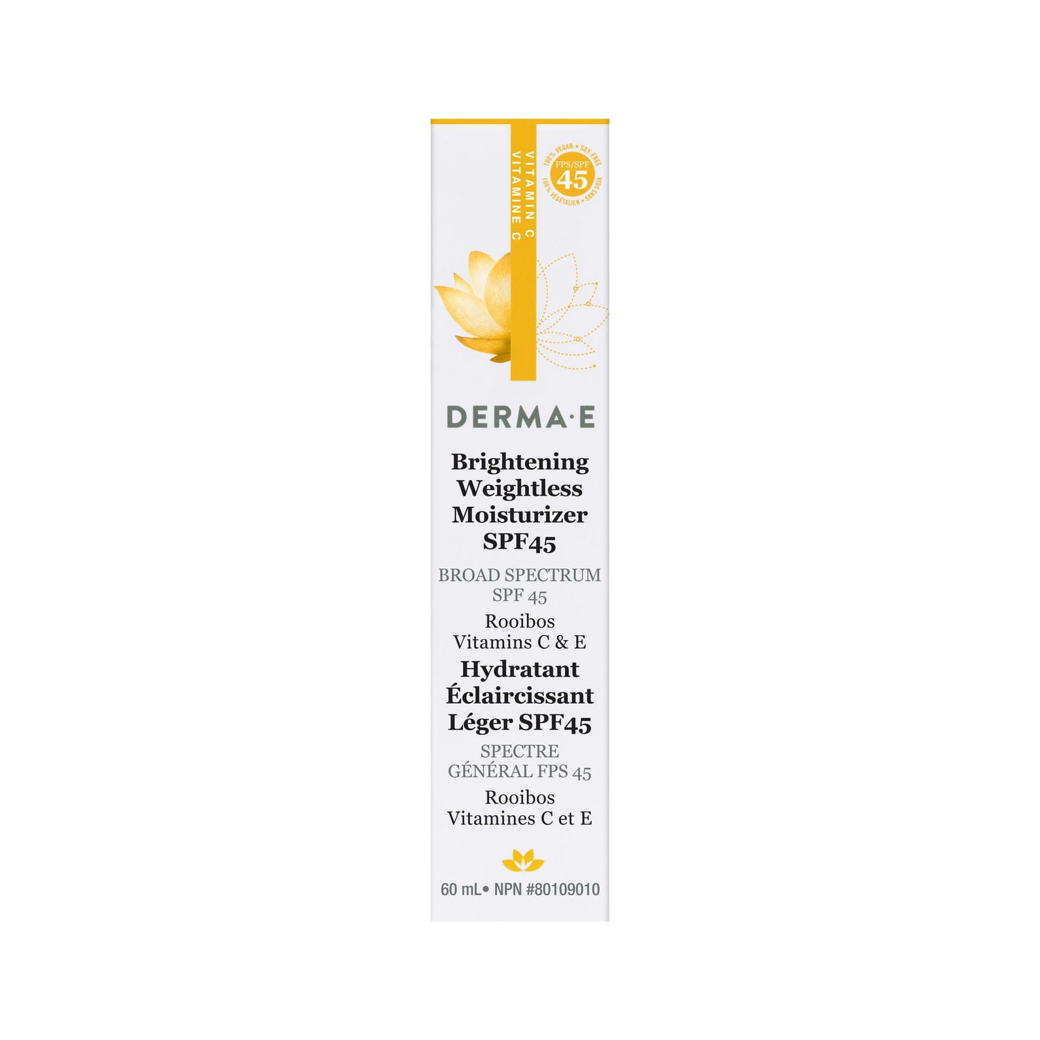 DERMA E Brightening Weightless Moisturizer SPF45