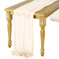 thumbnail image 1 of Gauze Tablecloth Boho Country Decor For Wedding Decor Reception Bridal Shower Holiday Party, 1 of 9