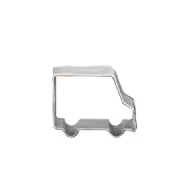Baohd Cartoon Shaped 3D Aluminium Alloy Biscuits Mould Round Irregular DIY Baking Mould