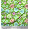 thumbnail image 1 of Soimoi Velvet Fabric Artistic Floral Decor Fabric Printed Yard 58 Inch Wide, 1 of 3