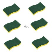 Sponges for Cleaning 6Pc Wood Pulp Sponge Blue Washing Cloth Kitchen Sink Cleaning Wood Pulp Sponge Kitchen Cleaning Cloths