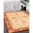 thumbnail image 2 of Ahgly Company Indoor Rectangle Abstract Mustard Yellow Oriental Area Rugs, 8' x 10', 2 of 6
