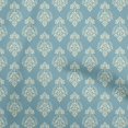 thumbnail image 1 of oneOone Polyester Spandex Light Blue Fabric Mandala Sewing Craft Projects Fabric Prints By Yard 56 Inch Wide, 1 of 5