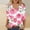 Multicolour, variant on PEONAVET 3/1242 Length Sleeve Womens Tops, Women's Fashion Casual St. Patrick's Day V-neck 3/4 Sleeve Long Sleeved