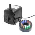 thumbnail image 4 of 600LPH Submersible Pump Adjustable Water Fountain Pump With LED Light For Indoor Fountains, Fish, 4 of 8