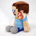 thumbnail image 2 of Ty Beanie Babies - Minecraft Steve Plush Toy, 2 of 7