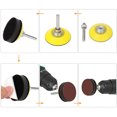 thumbnail image 4 of Abrasive Disc Pad Kit, 2 Inch 100PCS Sand Disc Cushion Cover 1/4 Inch Shank Drill Grinder Abrasive Tool Sand Disc Cushion Cover, 4 of 6