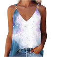 thumbnail image 2 of LSLJS Blouse d'Été Décontractée Sans Manches à Col en V pour Femme, T-Shirt pour Femmes, Camisole et Débardeurs pour Femmes, 2 of 5
