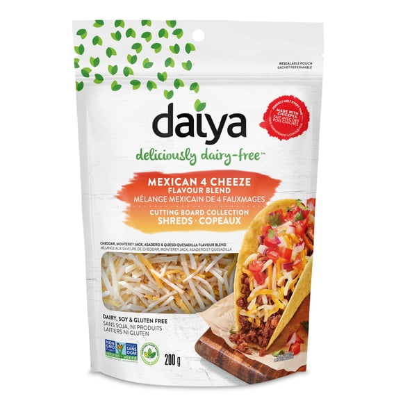 Daiya Mélange Mexicain en Copeaux Sans Produits Laitiers, Végétalien