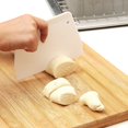 thumbnail image 4 of 2pcs Cake Scraper Cookie Biscuit Dough Spatula Chopper PP Plastic Baking Scraper Kitchen Bakery Tool, White, 4 of 9