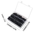 thumbnail image 4 of Universal Automotive Plastic Expansion Through Screw Buckle Mudguard Trunk Clip 160pc, 4 of 8