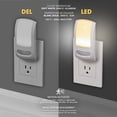 thumbnail image 4 of White Automatic Dusk to Dawn Motion Activated Plug-In LED Night Light, 4 of 5