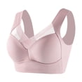 thumbnail image 4 of Timegard 4pc Bras for Women Wireless Comfy Breathable Full Coverage High Support Back Smoothing Everyday Bra, 4 of 4