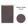thumbnail image 4 of Unique Bargains 4pcs Sanding Sponge Blocks 400 Grits Sanding Block, 100x70x25mm, Brown&Orange, 4 of 7