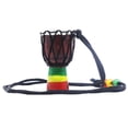 thumbnail image 1 of EeaseCA Wooden Classic Drummer Mini Djembe Percussion African Hand Drum Gift For Music Fan, 1 of 6