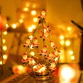thumbnail image 2 of Guirlande Lumineuse Suspendue Décorative de Noël 10 Pieds 30 LED Blanc Chaud Fée, 2 of 8