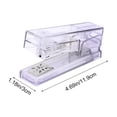 thumbnail image 2 of Rotary Stapler 360-Degree Rotating Mini Handheld Stapler, Transparent Gradient Design, Portable Desk Stapler for Office Home Daily Use, 2 of 6