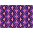 thumbnail image 1 of Ahgly Tapis Rectangulaire Lavable en Machine Intérieur Transitionnel Orchidée Violet, 7 Pieds x 9 Pieds, 1 of 7