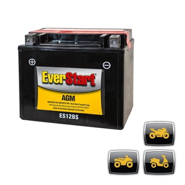 EverStart PowerSport ES12BS, 12 Volt, Power Sports Battery, 170 CCA