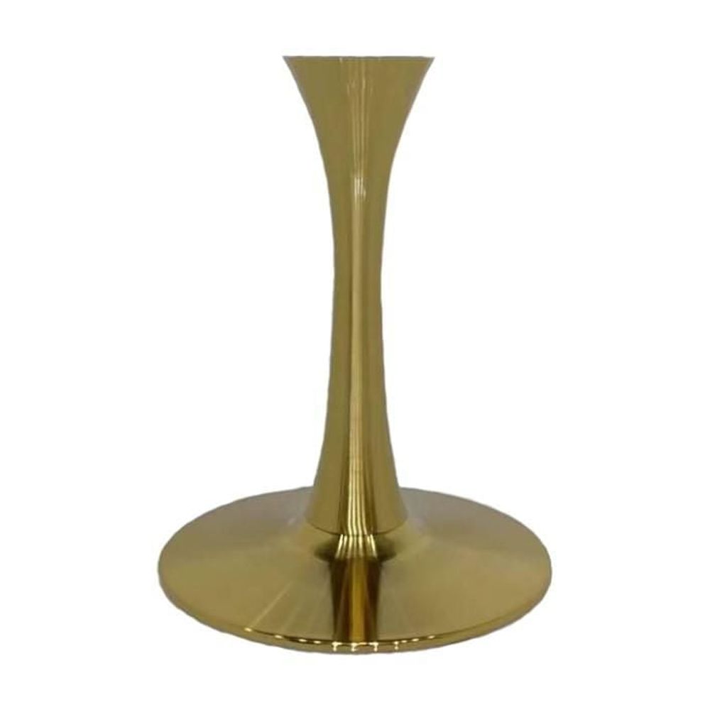 Table de salle à manger Kenlyn, pierre frittée noire élégante, base robuste dans une finition en laiton doré brossé. Cette table de 35,5 pouces respire l'élégance et la sophistication modernes