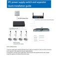 thumbnail image 3 of 3X 8 Ports 6+2 Injecteurs de Commutateur POE Alimentation sur Système Réseau Familial Ethernet RJ45 10/100M Sans Adaptateur Secteur, 3 of 7