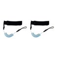 thumbnail image 1 of relayinert 1/2/3/5 Elastic Leash for Paddle Safety Rods and Boats Stretchable and Resilient Blue 45cm 2PCS, 1 of 1